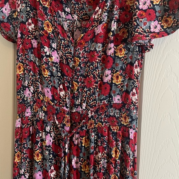 Knox Rose Flutter Floral Midi Dress Size small - Picture 4 of 10